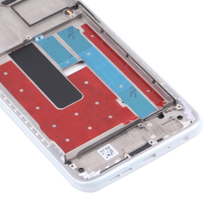 Original Middle Frame Bezel Plate for Nokia X10 TA-1350 TA-1332(White)