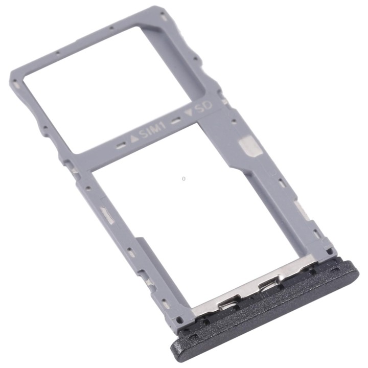 For Alcatel 1V 2020 5007 5007Z 5007W 5007U SIM Card Tray + Micro SD Card Tray (Grey)