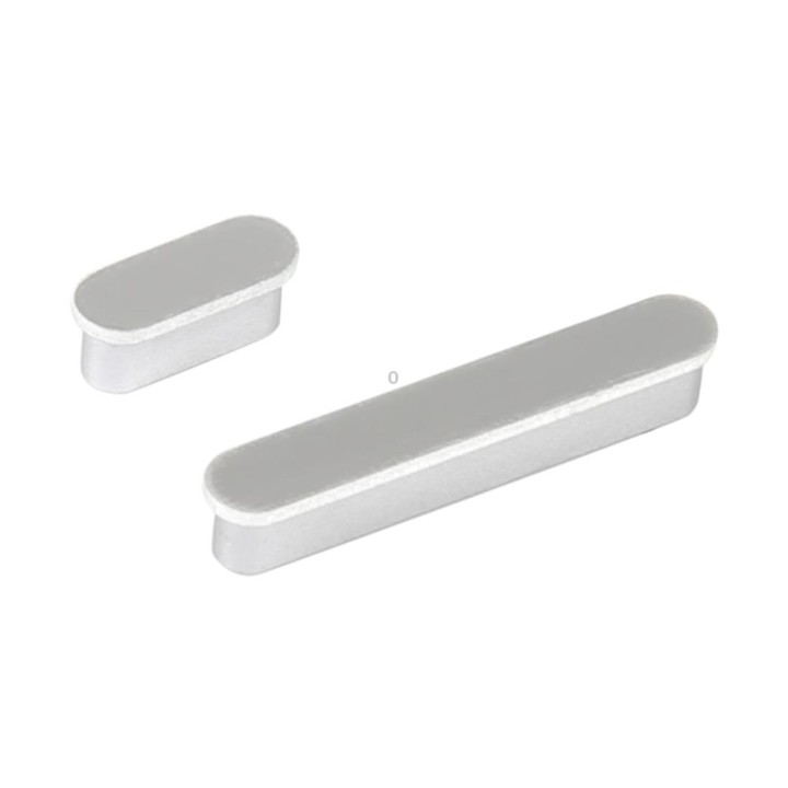 For Google Pixel C Original Power Button and Volume Control Button(Silver)