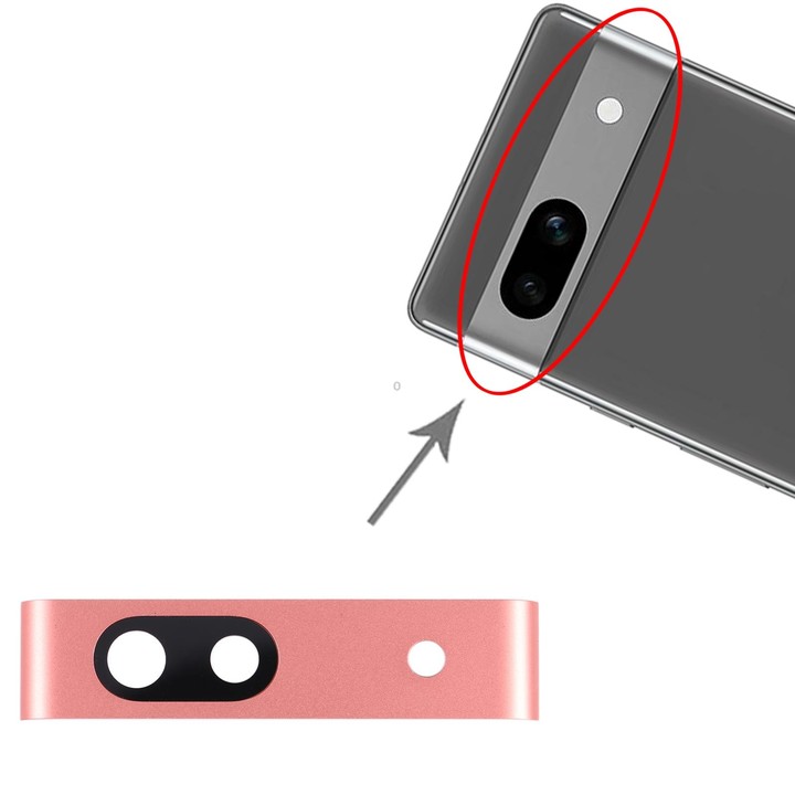 For Google Pixel 7A Original Camera Lens Cover (Orange)