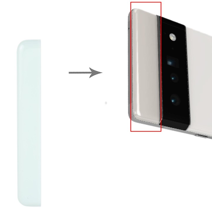 Front Upper Top Back Cover for Google Pixel 6a (Green)