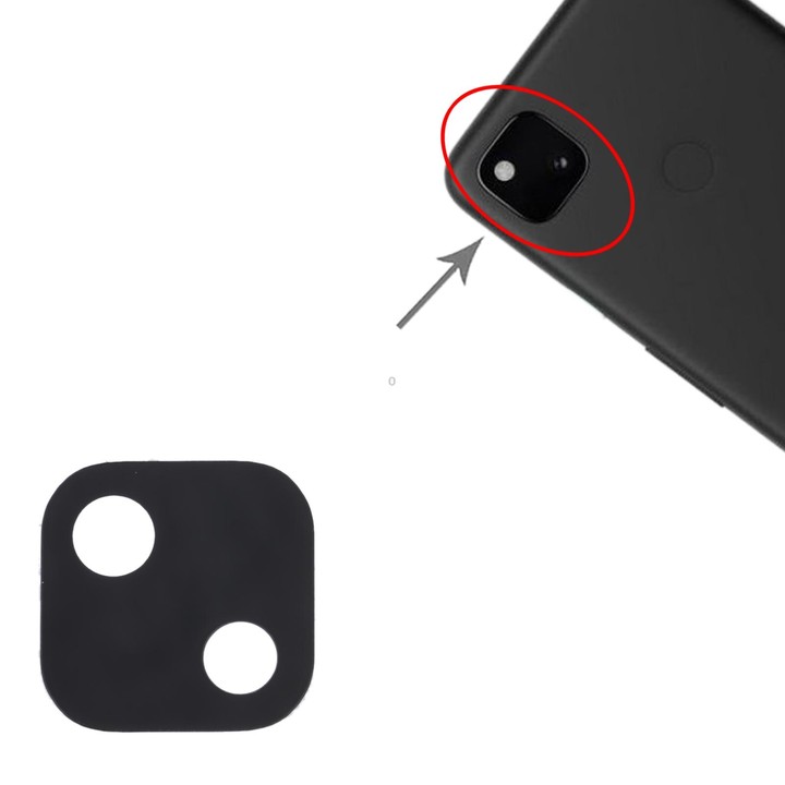 For Google Pixel 4a 4G 10 PCS Back Camera Lens