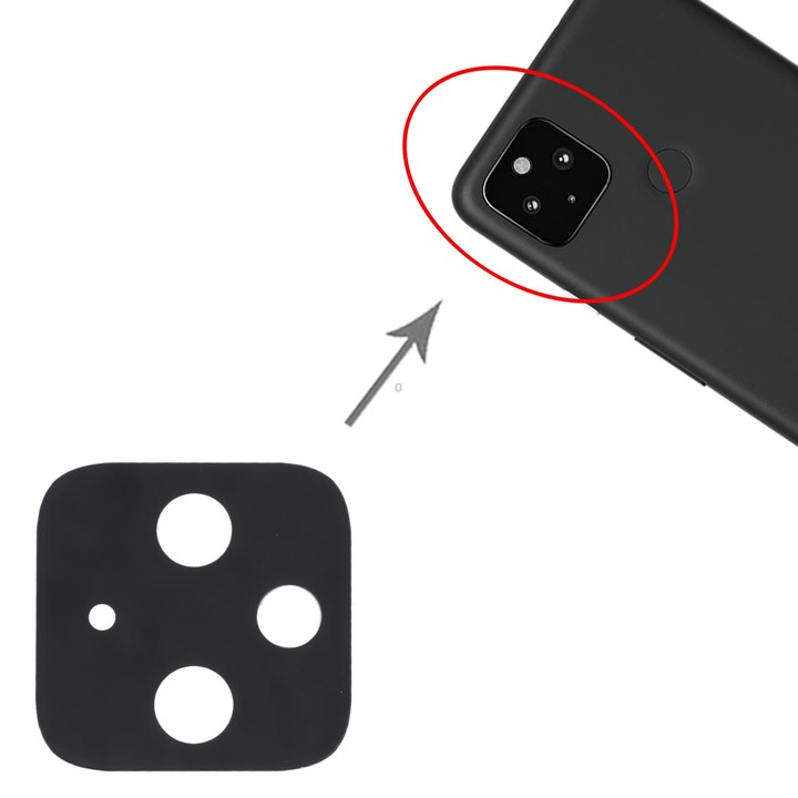For Google Pixel 4a 5G 10 PCS Back Camera Lens