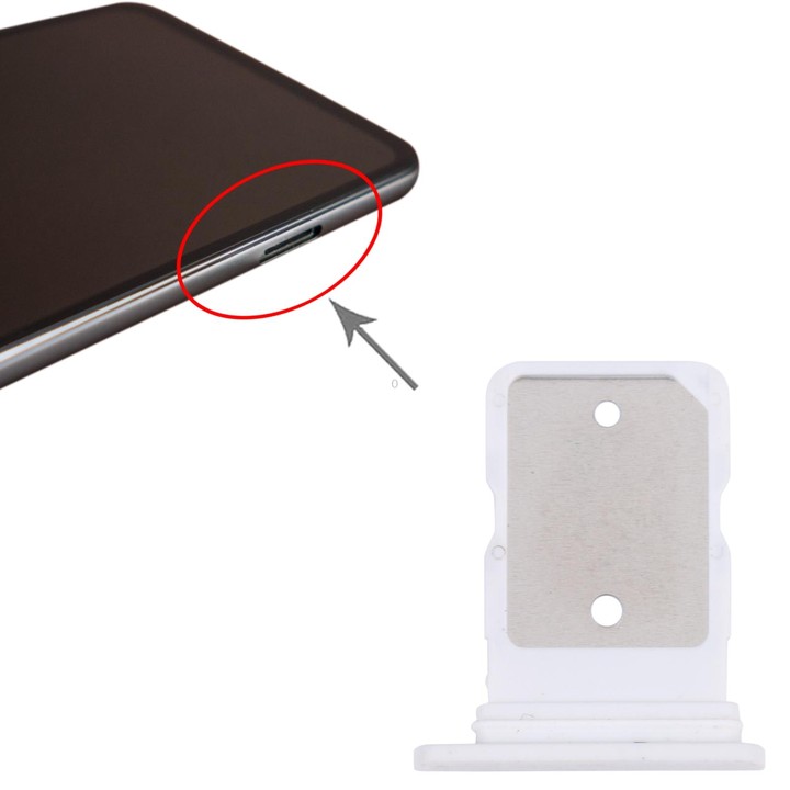 SIM Card Tray for Google Pixel 4a 4G / 4a 5G (White)