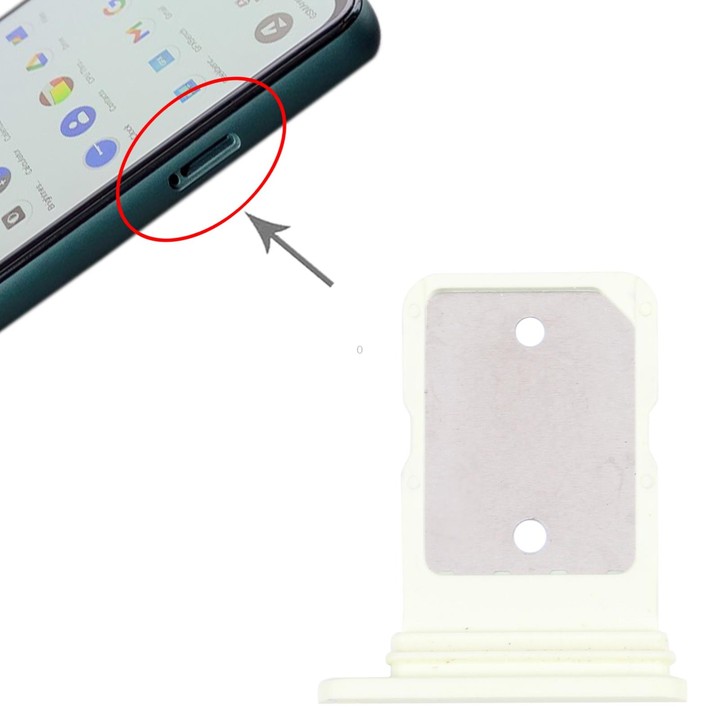 SIM Card Tray for Google Pixel 5a (Yellow)