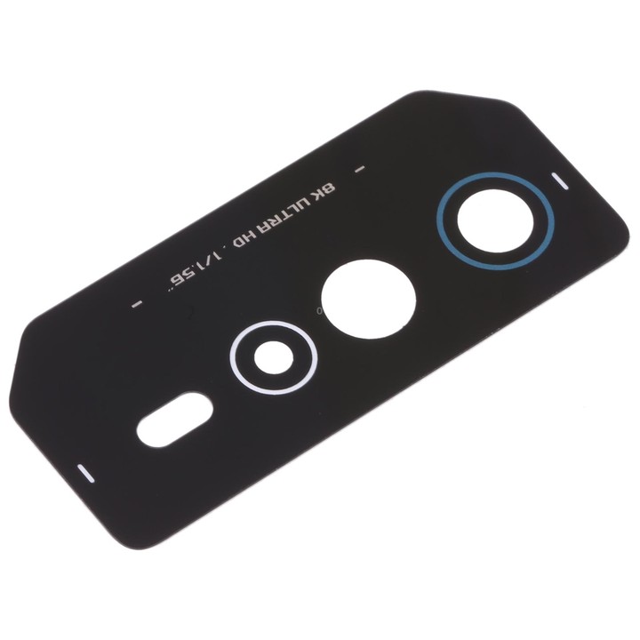 For Asus ROG Phone 6 AI2201-C AI2201-F Back Camera Lens (Black Blue)