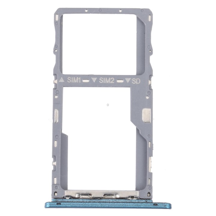 For Alcatel 1V 2020 Original SIM Card Tray + SIM / Micro SD Card Tray (Green)