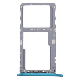 For Alcatel 3L 2020 Original SIM Card Tray + Micro SD Card Tray (Green)