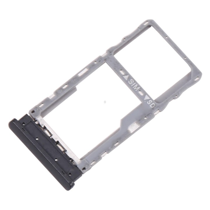 For Alactel Joy Tab 2 9032Z SIM Card Tray + Micro SD Card Tray(Black)