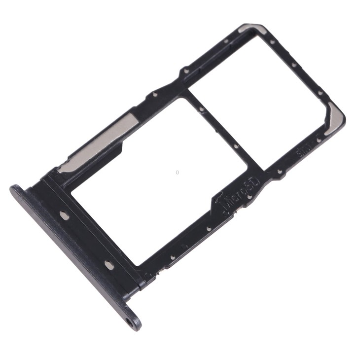 For T-Mobile Revvl 6 Pro 5G SIM Card Tray + Micro SD Card Tray(Grey)