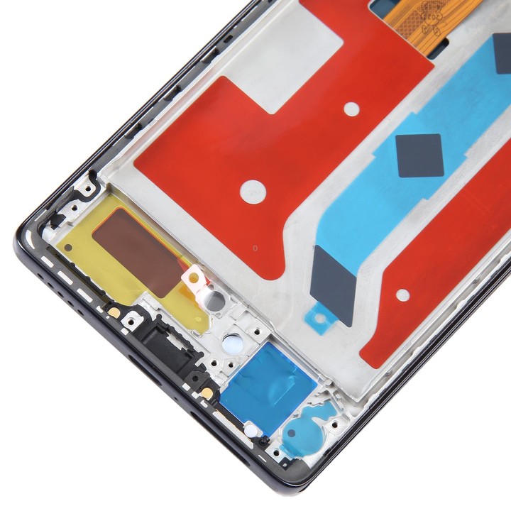 Original LCD Screen For Honor 60 SE Digitizer Full Assembly with Frame(Black)
