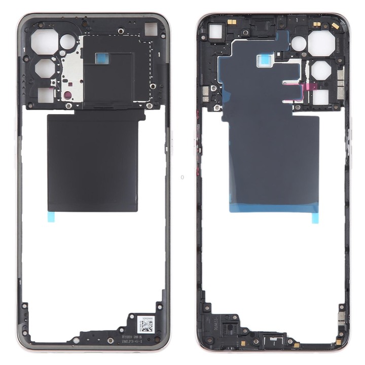 For OPPO Reno5 5G Original Middle Frame Bezel Plate (Gold)