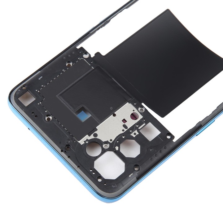 For OPPO Reno5 5G Original Middle Frame Bezel Plate (Blue)