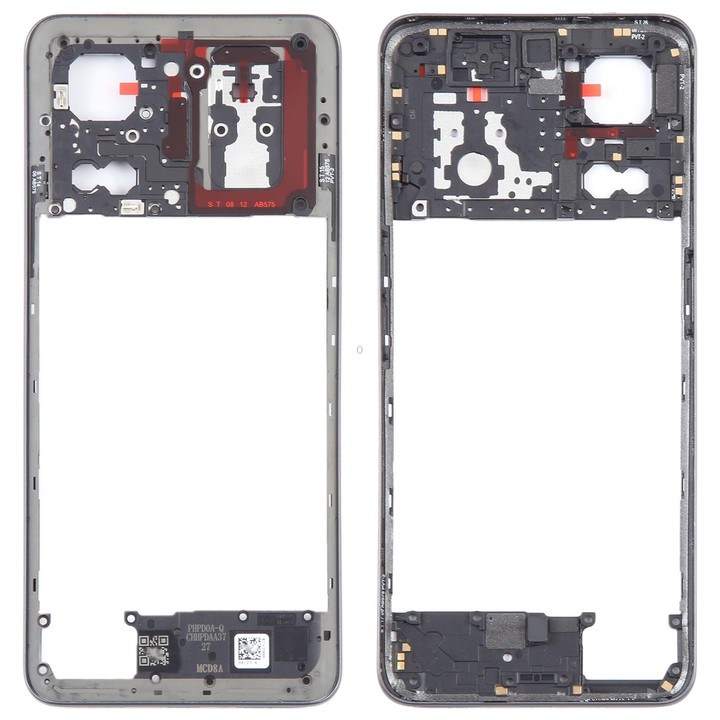 For Realme GT Neo5 SE Original Middle Frame Bezel Plate (Black)