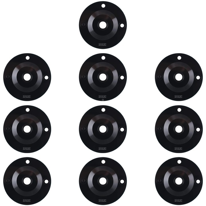 For Realme 11 Pro 10pcs Original Back Camera Lens(Black)