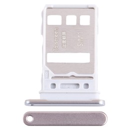 For Honor 80 Pro Flat SIM + SIM Card Tray (Silver)