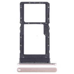 For Honor X7 SIM + SIM / Micro SD Card Tray (Gold)