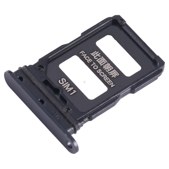 For Xiaomi Civi 1S SIM Card Tray + SIM Card Tray (Black)