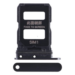 For Xiaomi Civi 1S SIM Card Tray + SIM Card Tray (Black)