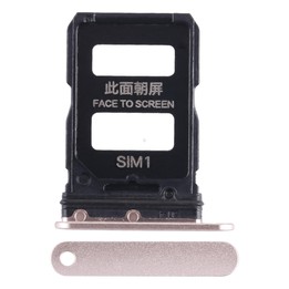 For Xiaomi Civi 1S SIM Card Tray + SIM Card Tray (Gold)
