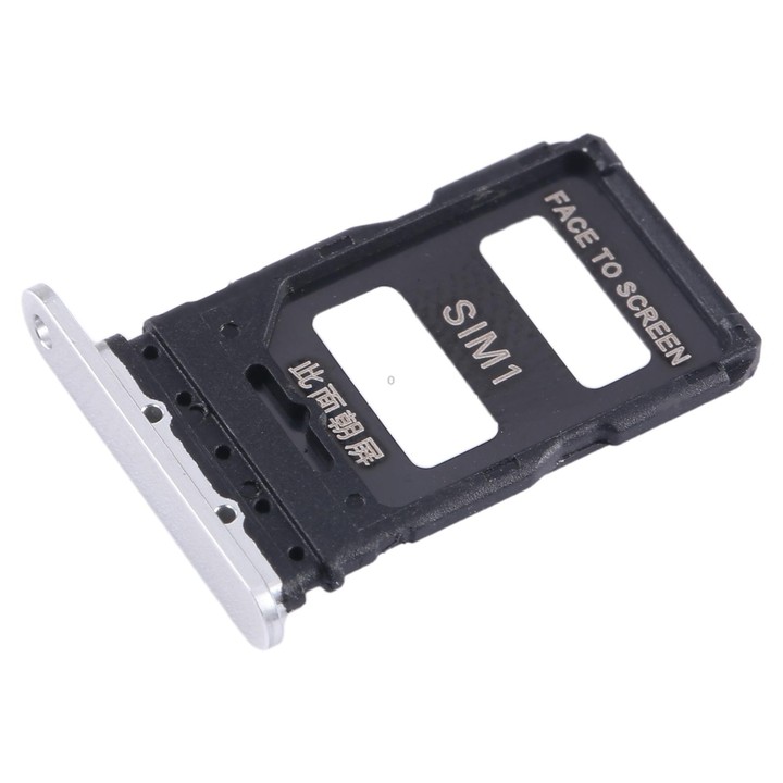 For Xiaomi 13 Pro SIM Card Tray + SIM Card Tray (Silver)