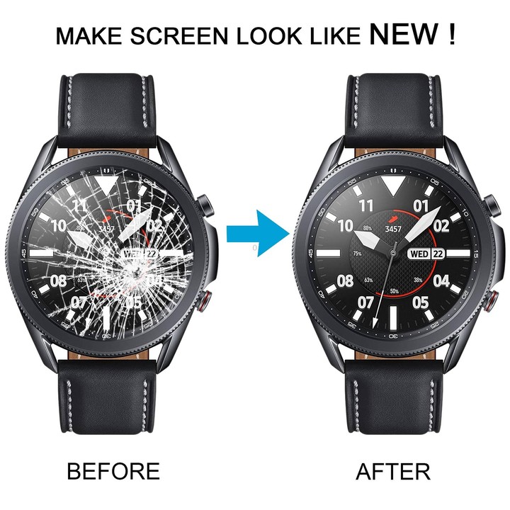For Samsung Galaxy Watch 3 45mm SM-R840 LCD Screen With Digitizer Full Assembly, Compatible with Samsung Panel