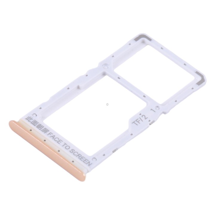 For Xiaomi Redmi Note 12 5G SIM Card Tray + SIM / Micro SD Card Tray (Pink)