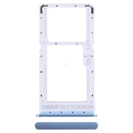 For Xiaomi Redmi Note 12 5G SIM Card Tray + SIM / Micro SD Card Tray (Blue)