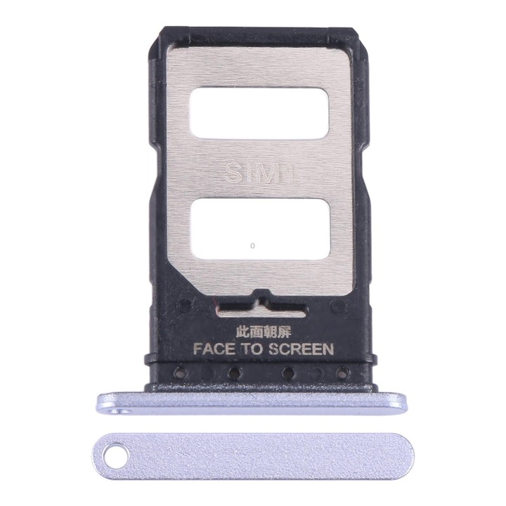 For Xiaomi Redmi Note 13 Pro+ SIM Card Tray + SIM Card Tray (Purple)