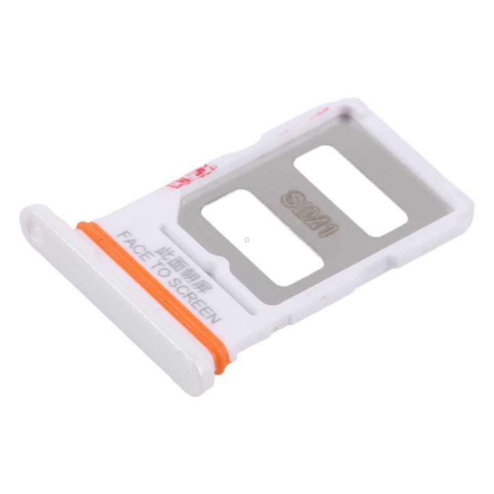 For Xiaomi Redmi Turbo 3 Original SIM Card Tray + SIM Card Tray (White)