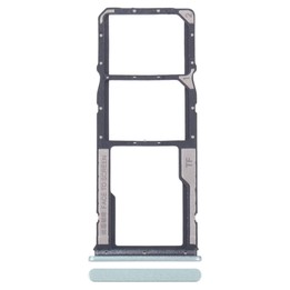 For Xiaomi Poco M6 Original SIM Card Tray + SIM Card Tray + Micro SD Card Tray (Green)