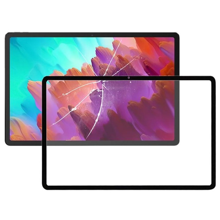 For Lenovo Xiaoxin Pad Pro 12.7 inch 2024 TB375FC Front Screen Outer Glass Lens with OCA Optically Clear Adhesive