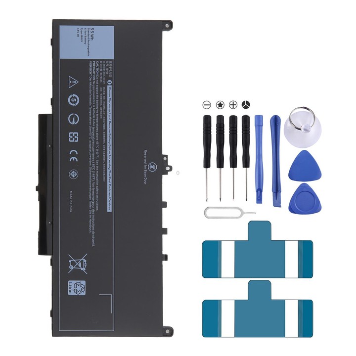 7.6V 55Wh J60J5 Li-Polymer Battery For Dell Latitude E7270 E7470 R1V85 MC34Y 242WD