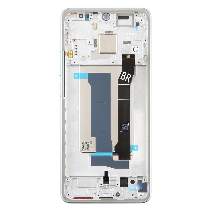 For Xiaomi Redmi Turbo 4 AMOLED Original LCD Screen Digitizer Full Assembly with Frame (Blue)
