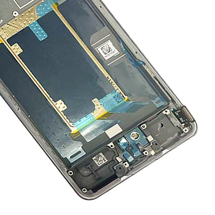 For OnePlus 13R CPH2645 CPH2691 CPH2647 Middle Frame Bezel Plate (White)