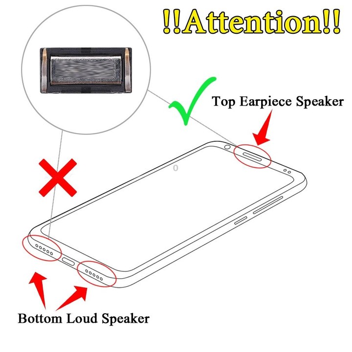 10 PCS Earpiece Speaker for Nokia 3.1