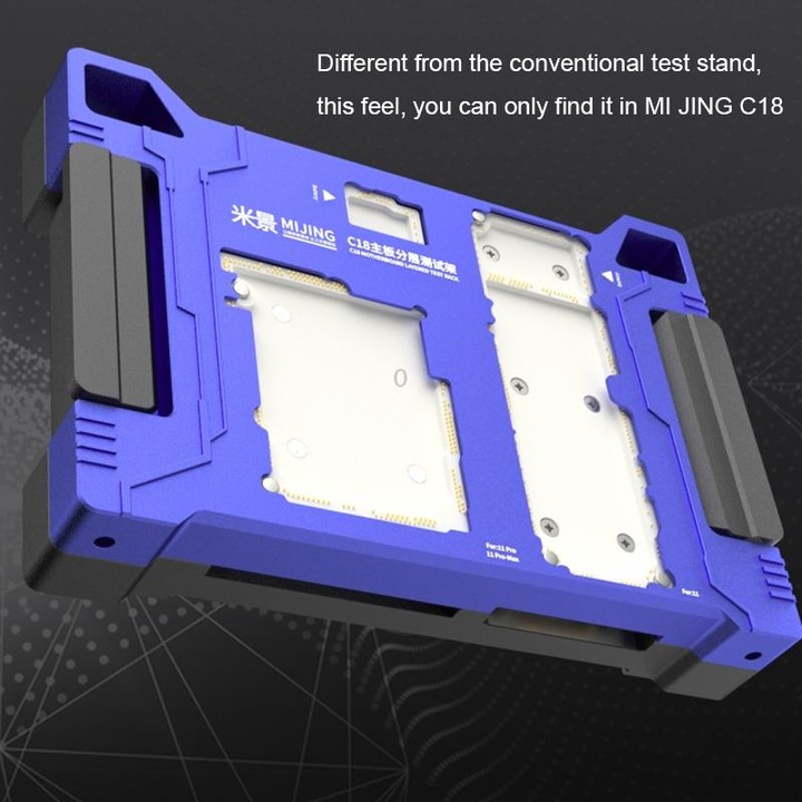MiJing C18 Main Board Function Testing Fixture For iPhone 11 / 11 Pro / 11 Pro Max