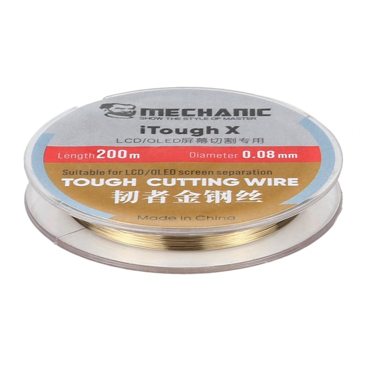 MECHANIC iTough X 200M 0.08MM LCD OLED Screen Cutting Wire