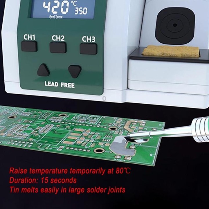 SUGON T26 Soldering Station Lead-free 2S Rapid Heating with C210-018 Soldering Iron Tip Kit, US Plug