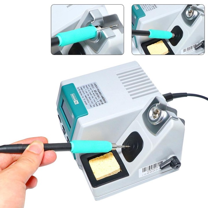 SUGON T26 Soldering Station Lead-free 2S Rapid Heating with C210-020 Soldering Iron Tip Kit, EU Plug