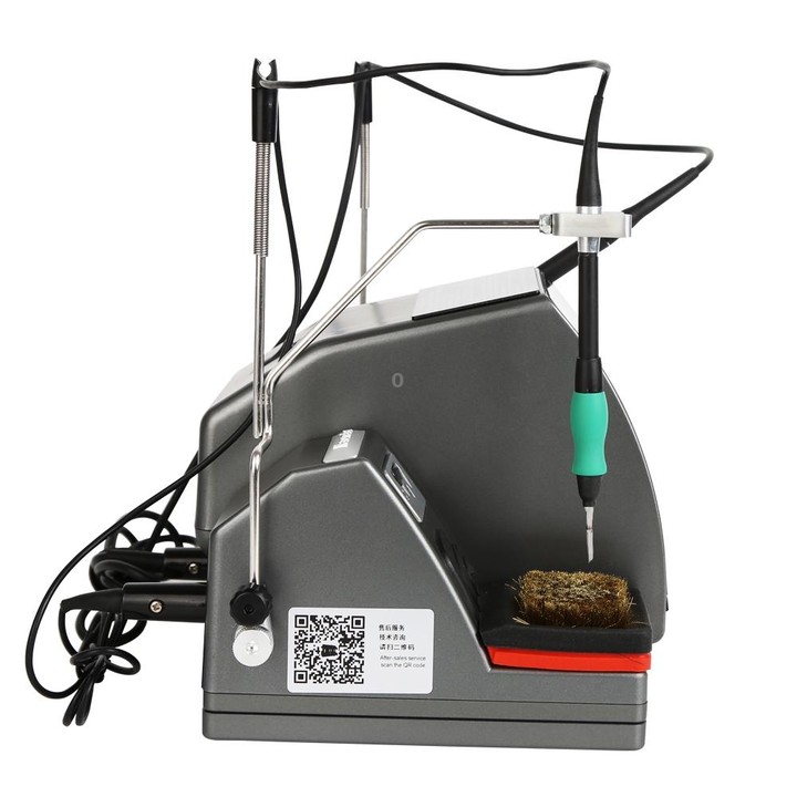 SUGON T3602 110V 240W Dual Station Nano Electric Soldering Station with Double Handle, US Plug