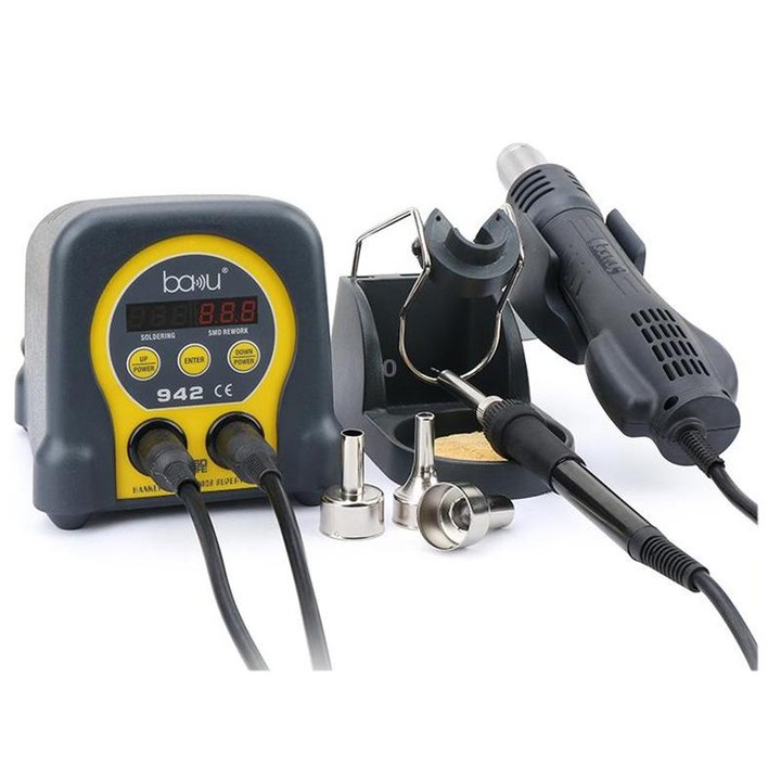 BAKU ba-942 Led BGA SMD Hot Air Rework Soldering Station, EU Plug