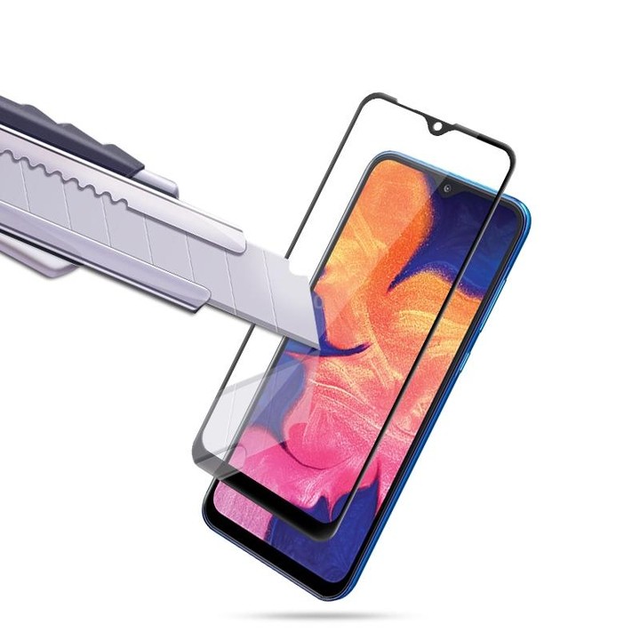 2 PCS mocolo 0.33mm 9H 2.5D Full Glue Tempered Glass Film for Galaxy A10 / M10