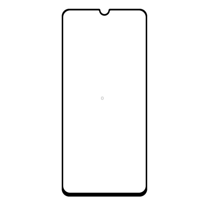 2 PCS ENKAY Hat-prince Full Glue 0.26mm 9H 2.5D Tempered Glass Film for Galaxy A70