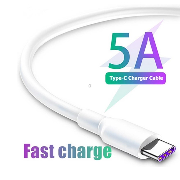 5A USB to USB-C / Type-C Flash Charging Data Cable, Cable Length: 1.5m
