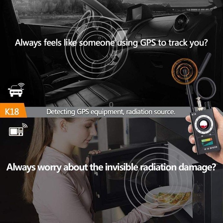 ZS-k18 GPS Tracking GSM Listening Device Finder Wireless Camera Detector