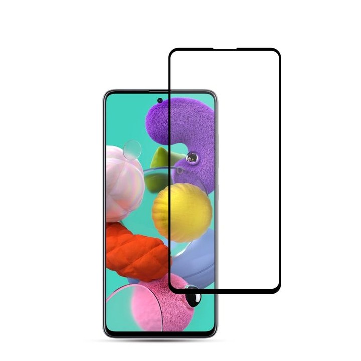 For Samsung Galaxy A51 5G 10 PCS mocolo 0.33mm 9H 2.5D Full Glue Tempered Glass Film