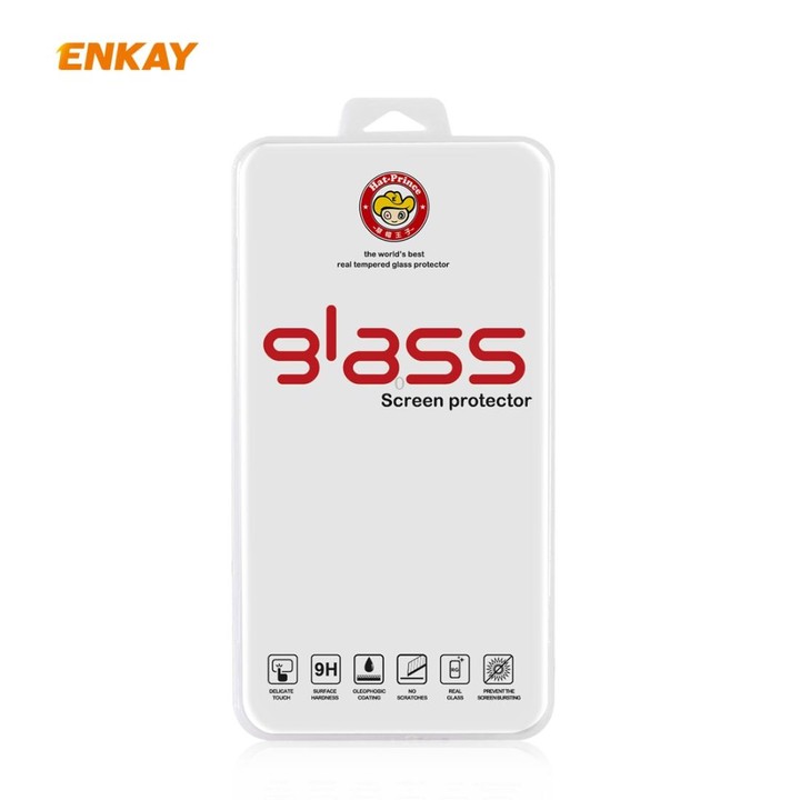 For Samsung Galaxy A11 / M11 ENKAY Hat-Prince 0.26mm 9H 2.5D Curved Edge Tempered Glass Film