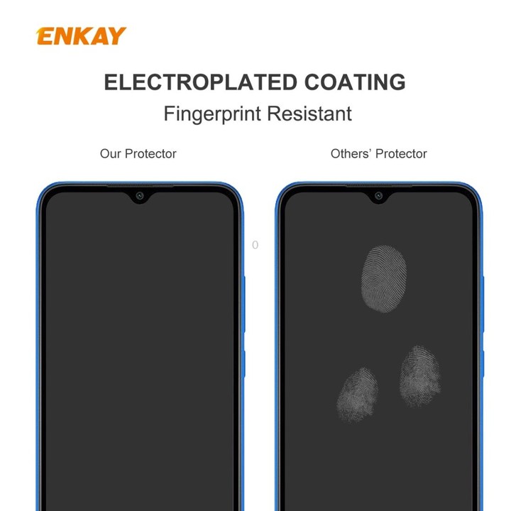 For Samsung Galaxy A41 2 PCS ENKAY Hat-Prince 0.26mm 9H 2.5D Curved Edge Tempered Glass Film