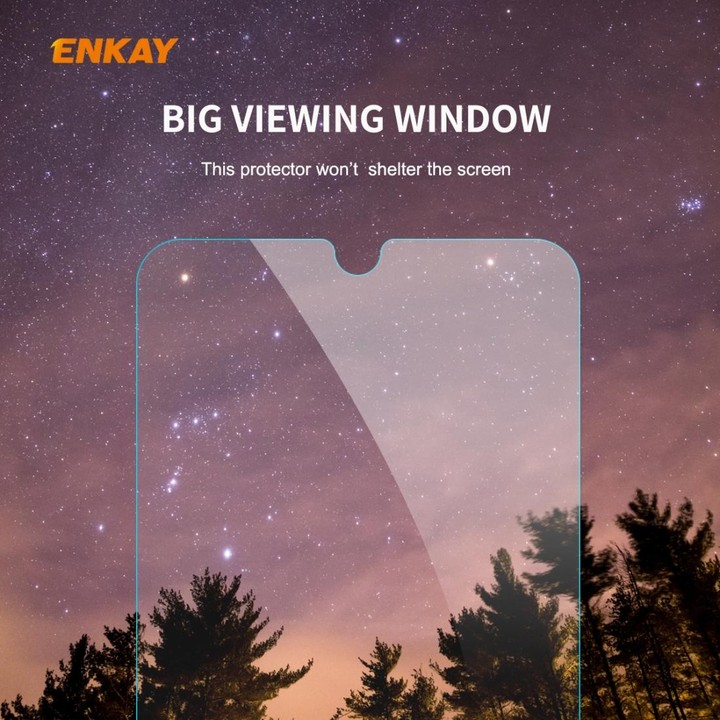 For Samsung Galaxy A01 10 PCS ENKAY Hat-Prince 0.26mm 9H 2.5D Curved Edge Tempered Glass Film